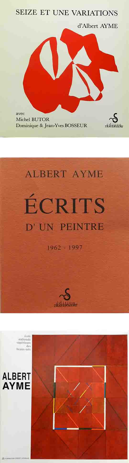 ALBERT AYME - SEIZE ET UNE VARIATIONS