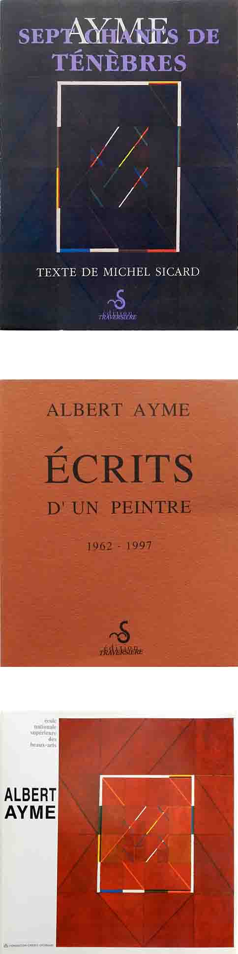 ALBERT AYME - 7 CHANTS DE TÉNÈBRES